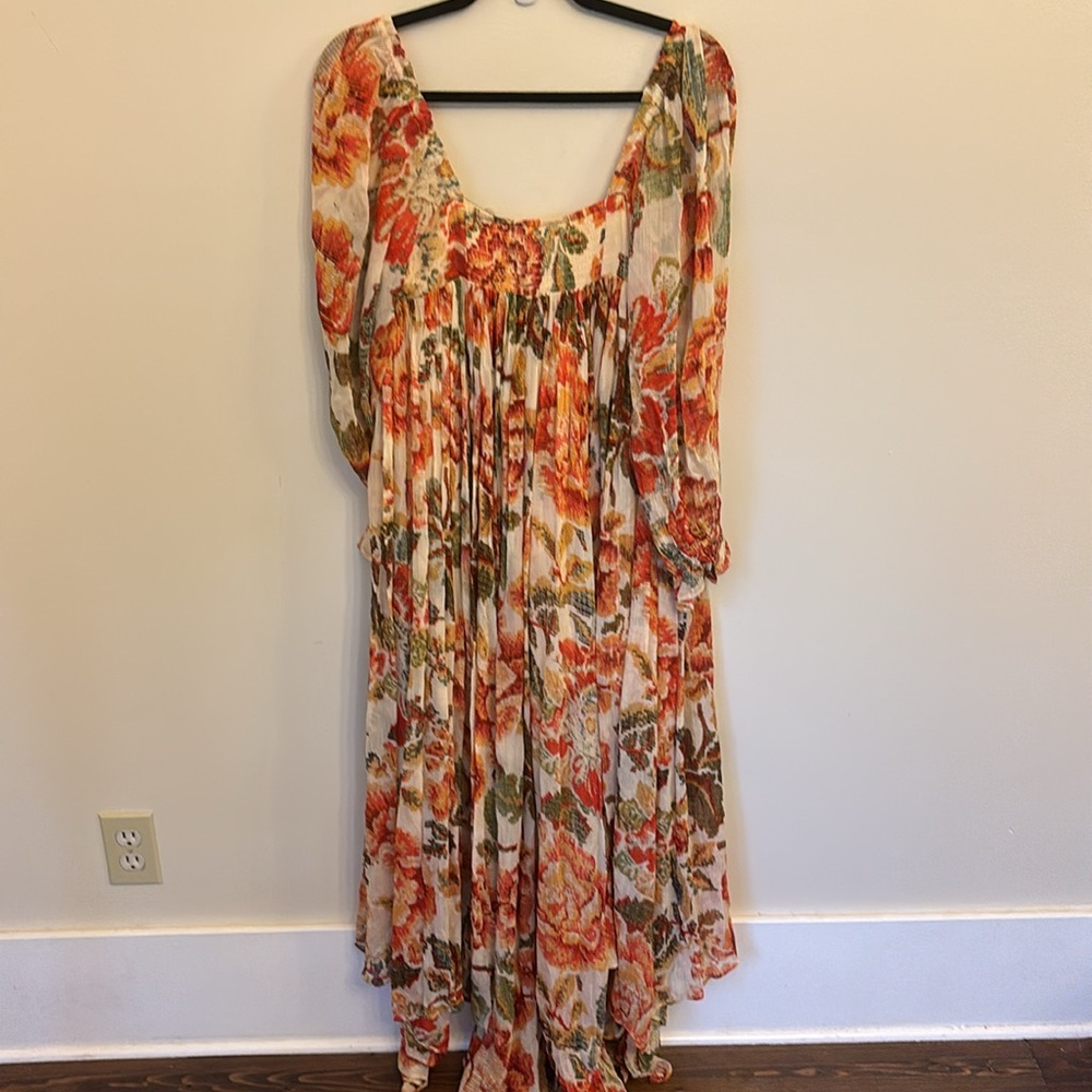 NWT Free People Timeless Tapestry Dress - Picture 8 of 10